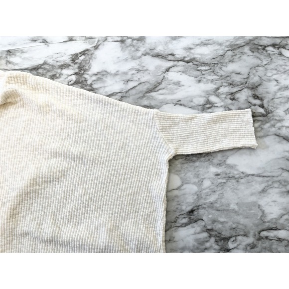 Free People Beach World Traveler Split Back‎ Hem Women's Size Sm Ivory USA Made - Picture 4 of 8